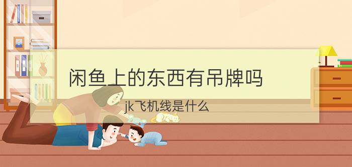 闲鱼上的东西有吊牌吗 jk飞机线是什么？